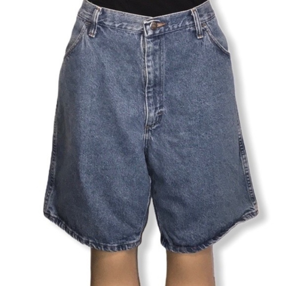 Brittania Jean CO. 90s Jorts Bermuda Shorts Denim Huf 347 Cotton Size 38
